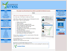 Tablet Screenshot of kmess.org